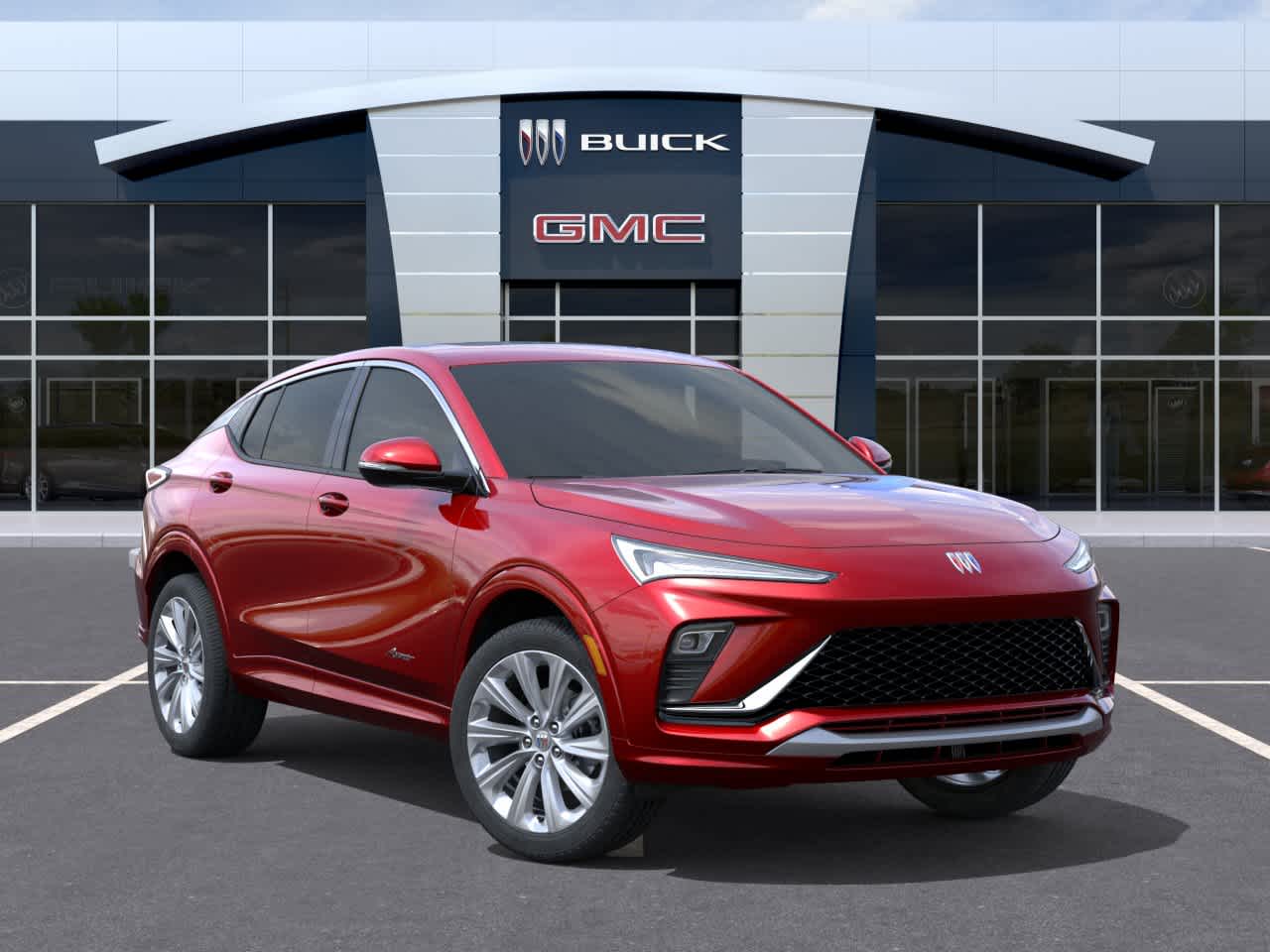 2026 Buick Envista Avenir Brilliant Red at Group 1 GMC Buick South