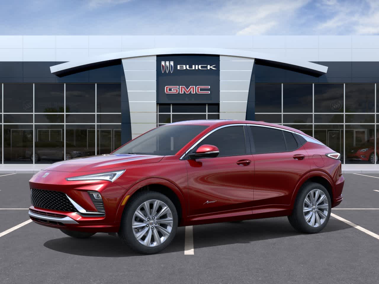 2026 Buick Envista Avenir Brilliant Red at Group 1 GMC Buick South