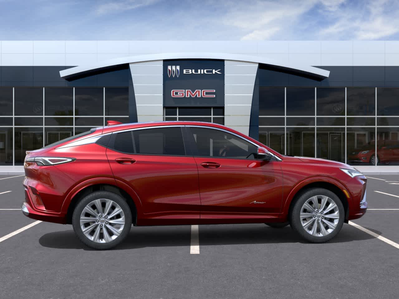 2026 Buick Envista Avenir Brilliant Red at Group 1 GMC Buick South
