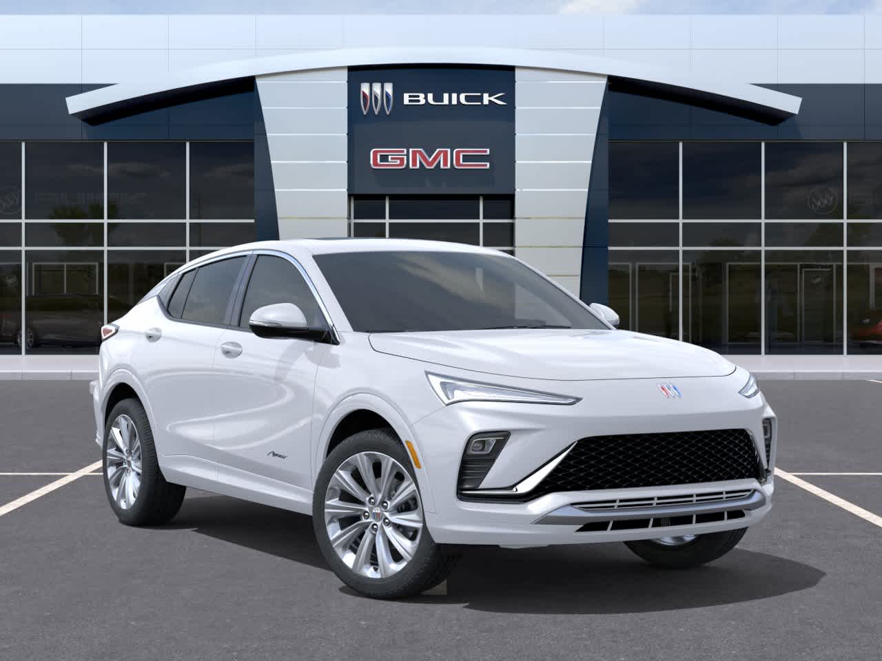 2026 Buick Envista Avenir White Frost Tricoat at Group 1 GMC Buick South