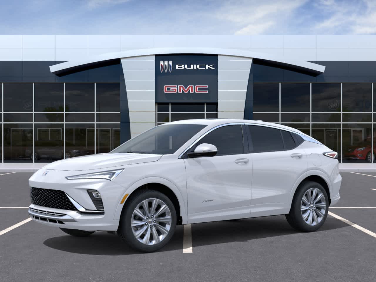 2026 Buick Envista Avenir White Frost Tricoat at Group 1 GMC Buick South