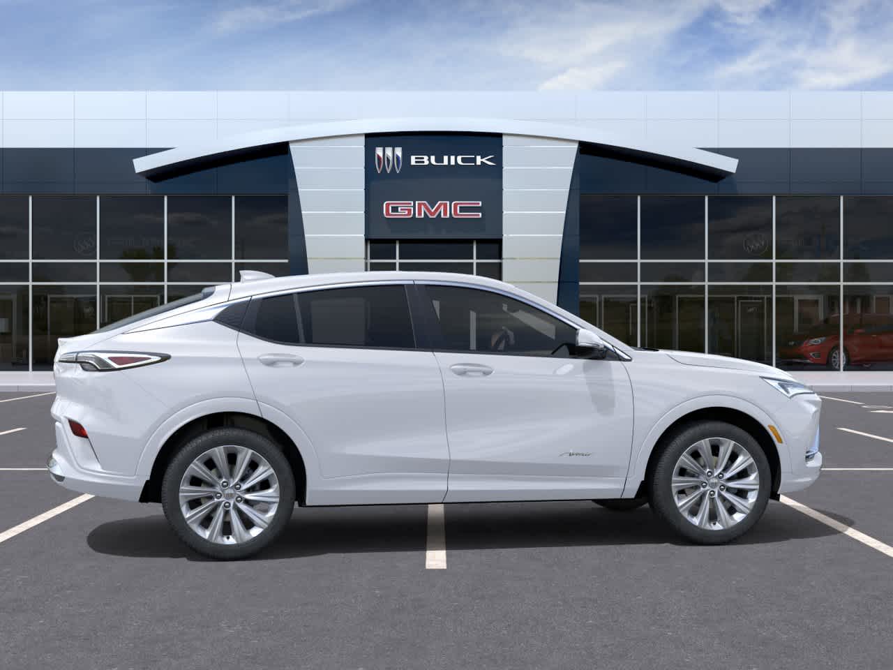 2026 Buick Envista Avenir White Frost Tricoat at Group 1 GMC Buick South