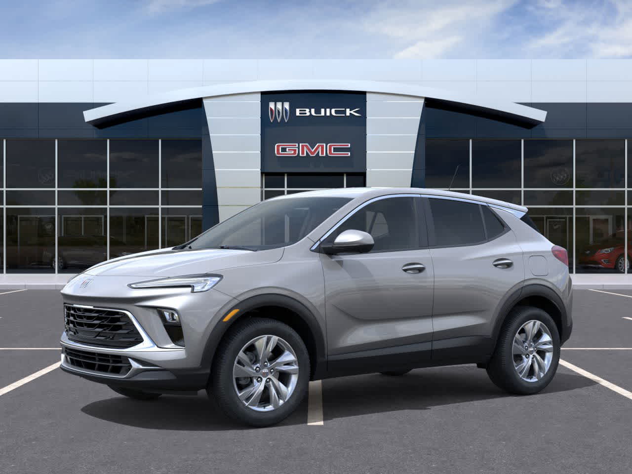 2026 Buick Encore GX Preferred Moonstone Gray Metallic at Group 1 GMC Buick South