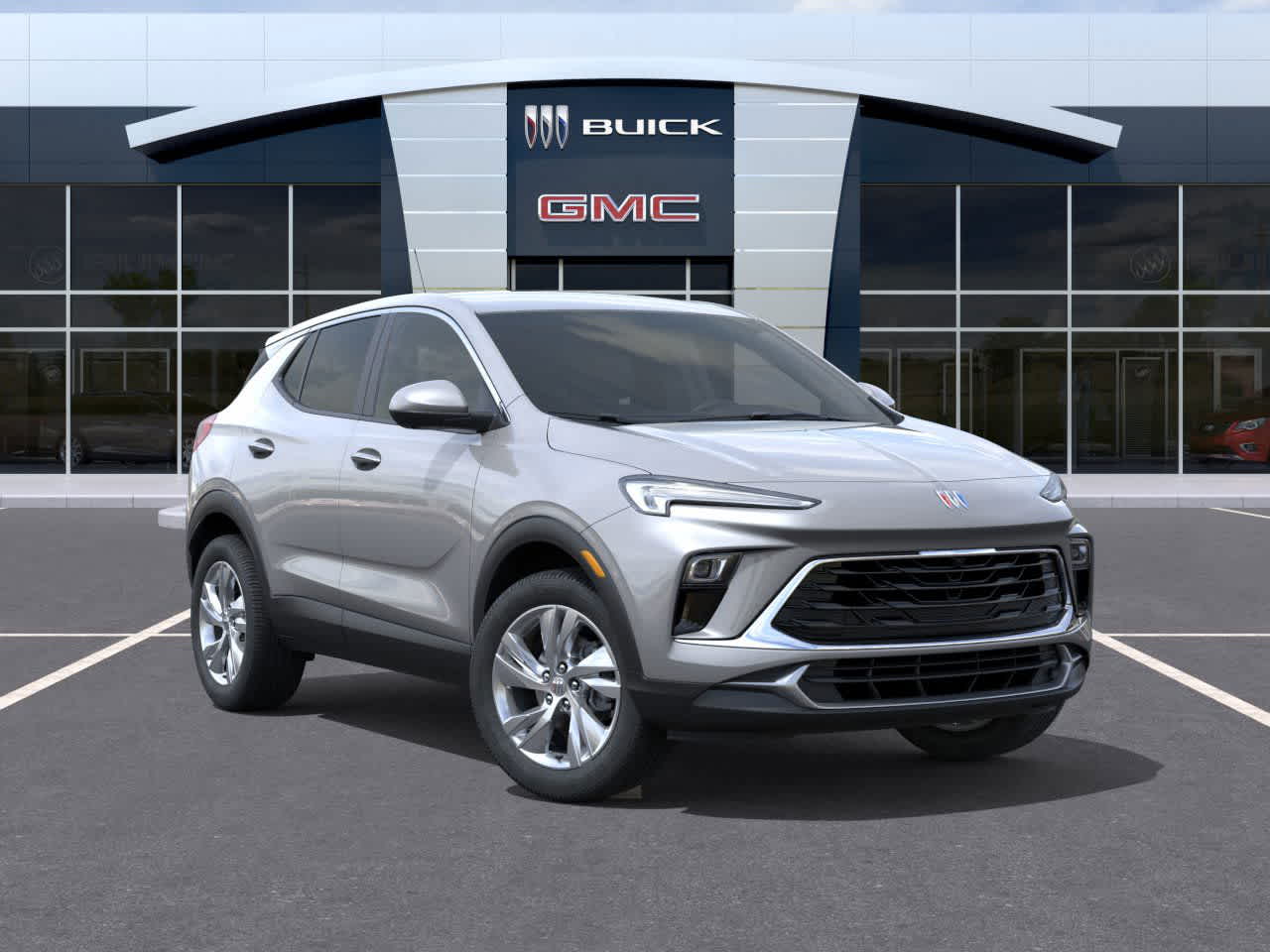 2026 Buick Encore GX Preferred Moonstone Gray Metallic at Group 1 GMC Buick South
