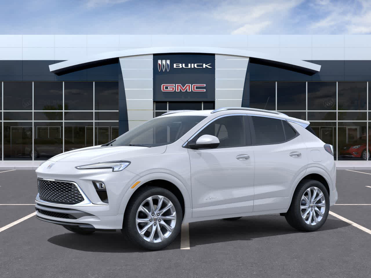 2026 Buick Encore GX Avenir White Frost Tricoat at Lone Star Chevrolet
