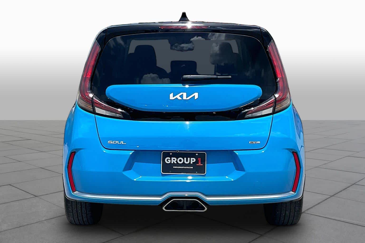 2024 Kia Soul GT-Line Surf Blue w/Black Roof at Sterling McCall Nissan