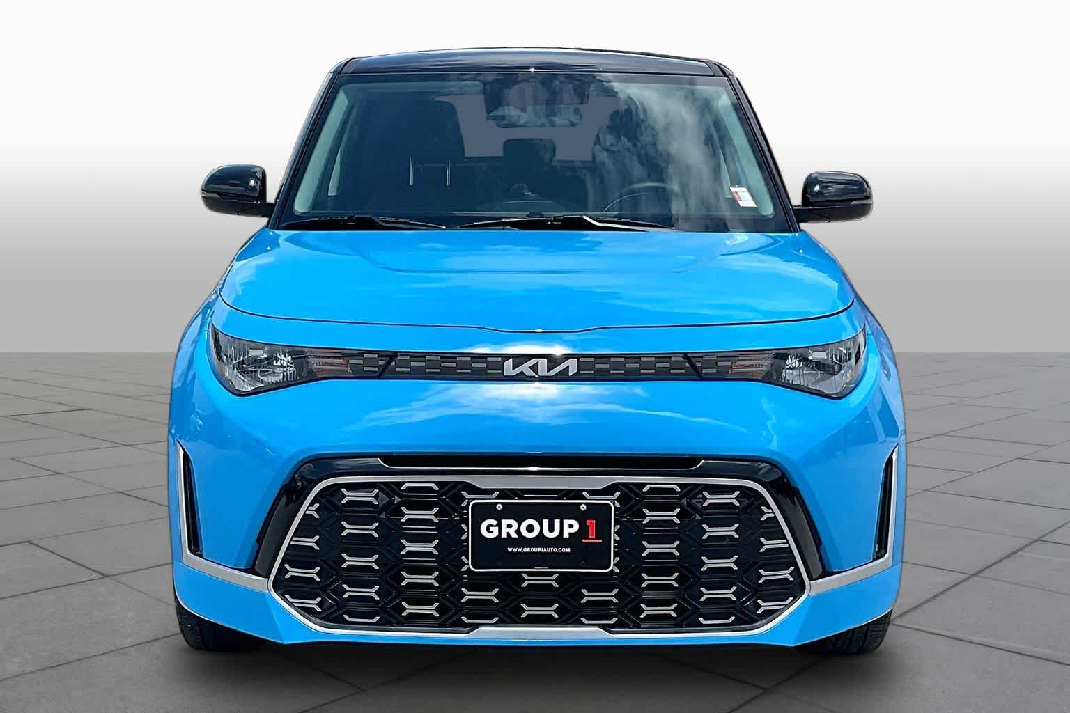 2024 Kia Soul GT-Line Surf Blue w/Black Roof at Sterling McCall Nissan