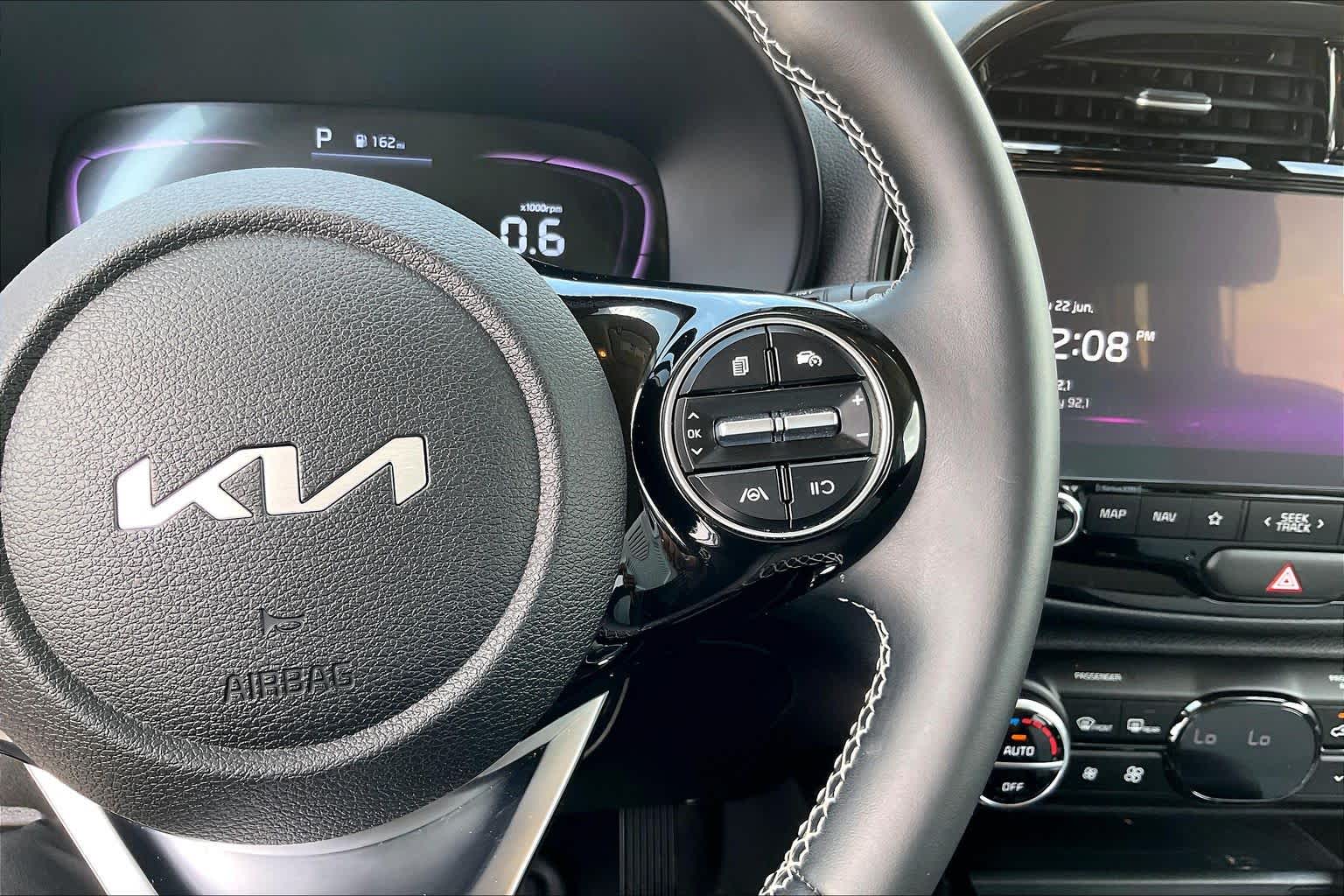 2024 Kia Soul GT-Line Surf Blue w/Black Roof at Sterling McCall Nissan
