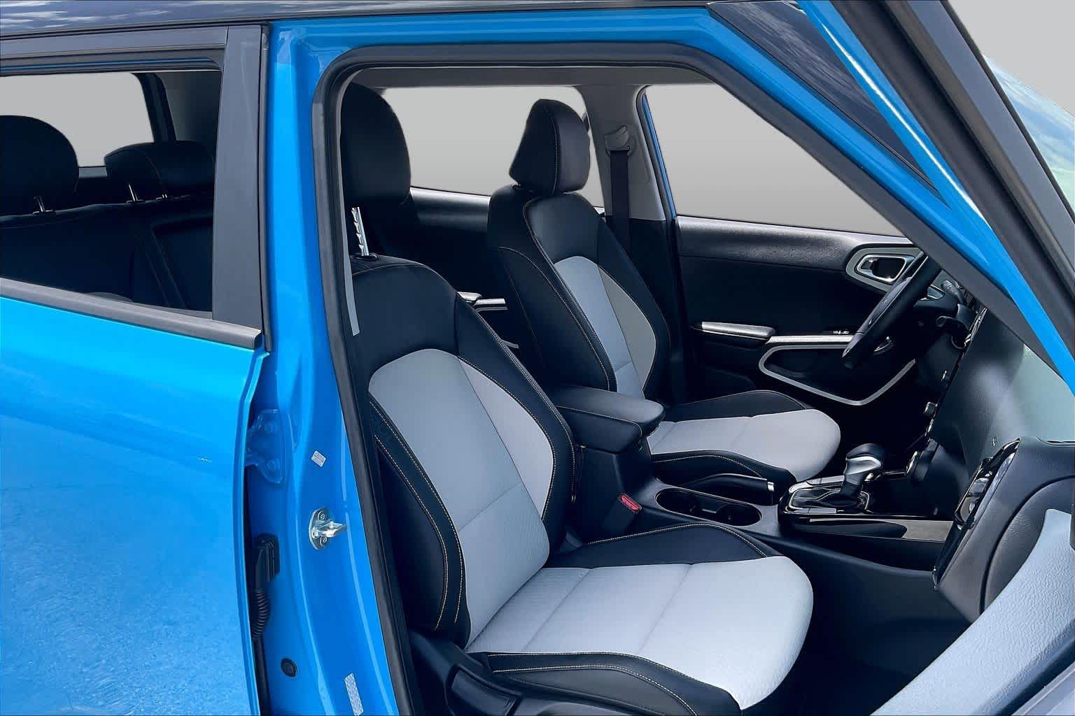 2024 Kia Soul GT-Line Surf Blue w/Black Roof at Sterling McCall Nissan
