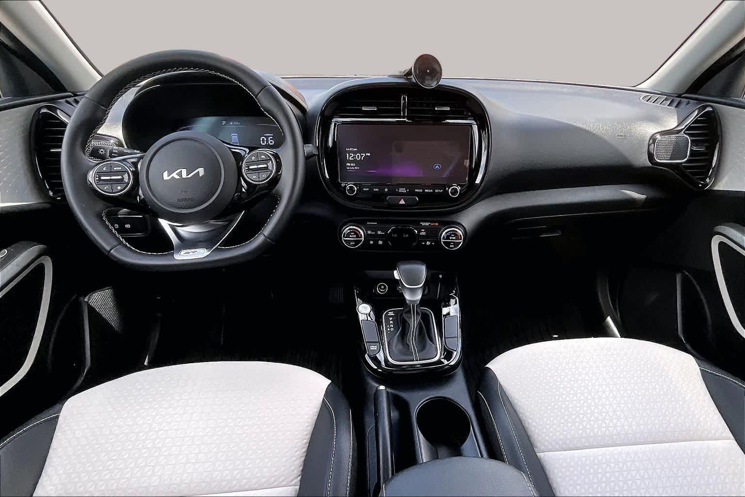 2024 Kia Soul GT-Line Surf Blue w/Black Roof at Sterling McCall Nissan