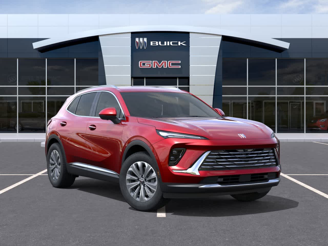 2026 Buick Envision Preferred Brilliant Red at Texan GMC Buick