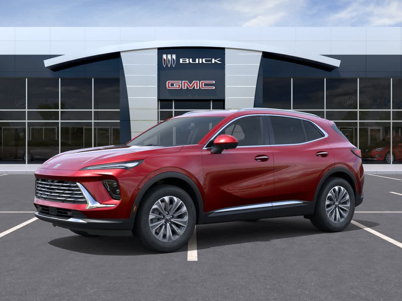 2026 Buick Envision Preferred Brilliant Red at Texan GMC Buick
