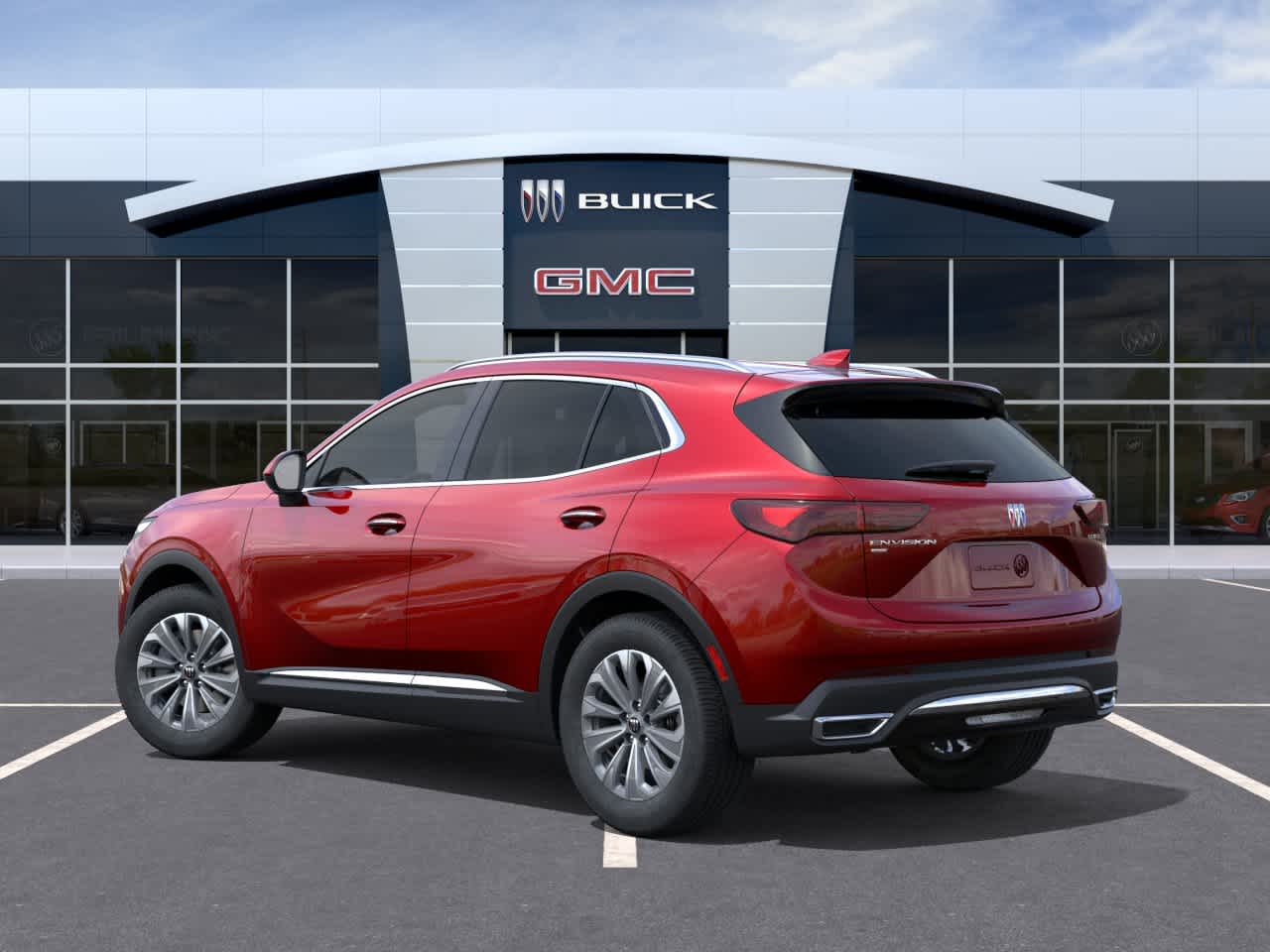 2026 Buick Envision Preferred Brilliant Red at Texan GMC Buick
