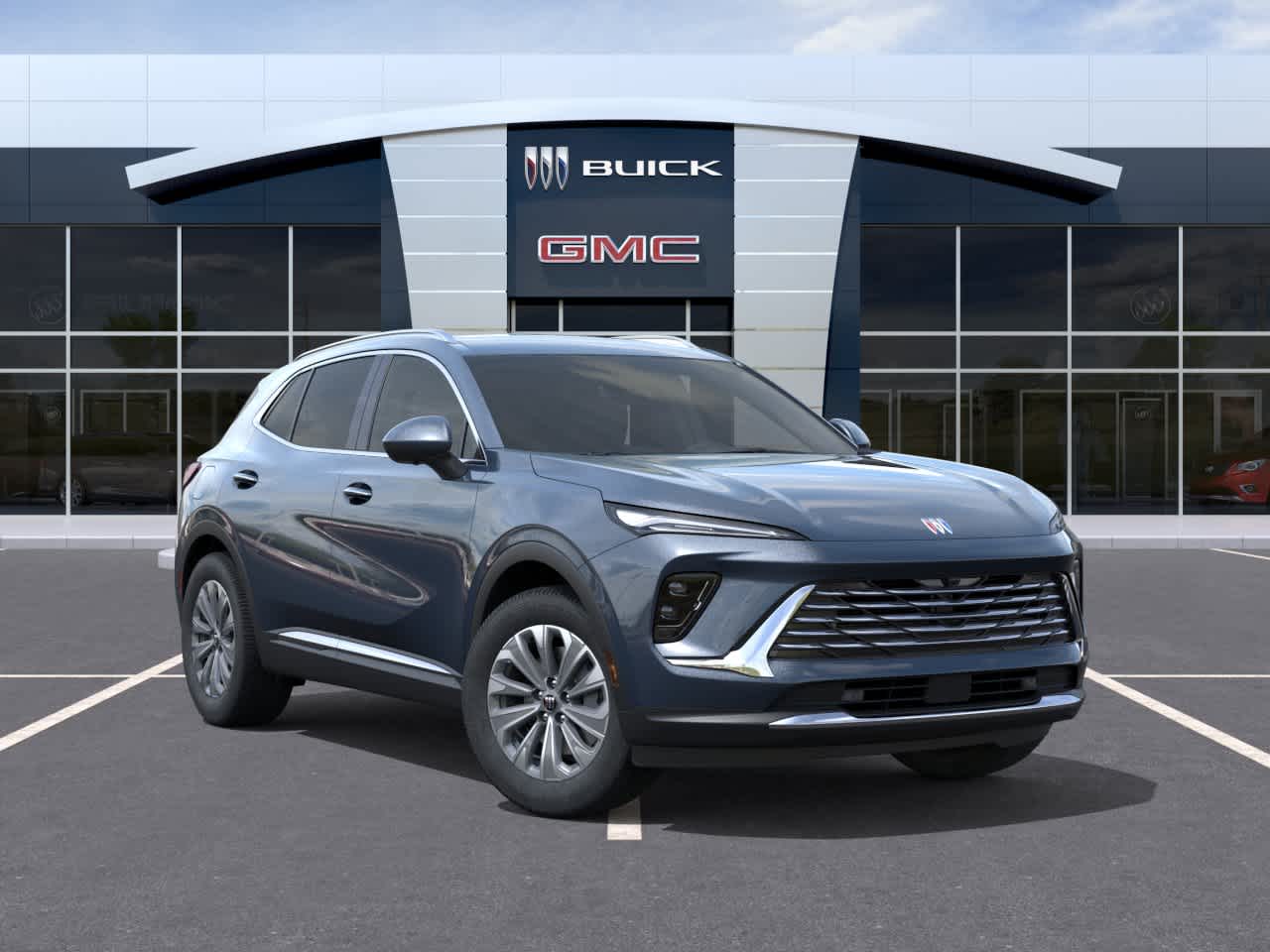 2026 Buick Envision Preferred Quartz Blue Metallic at Texan GMC Buick