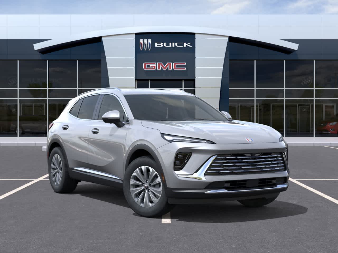 2026 Buick Envision Preferred Moonstone Gray Metallic at Texan GMC Buick