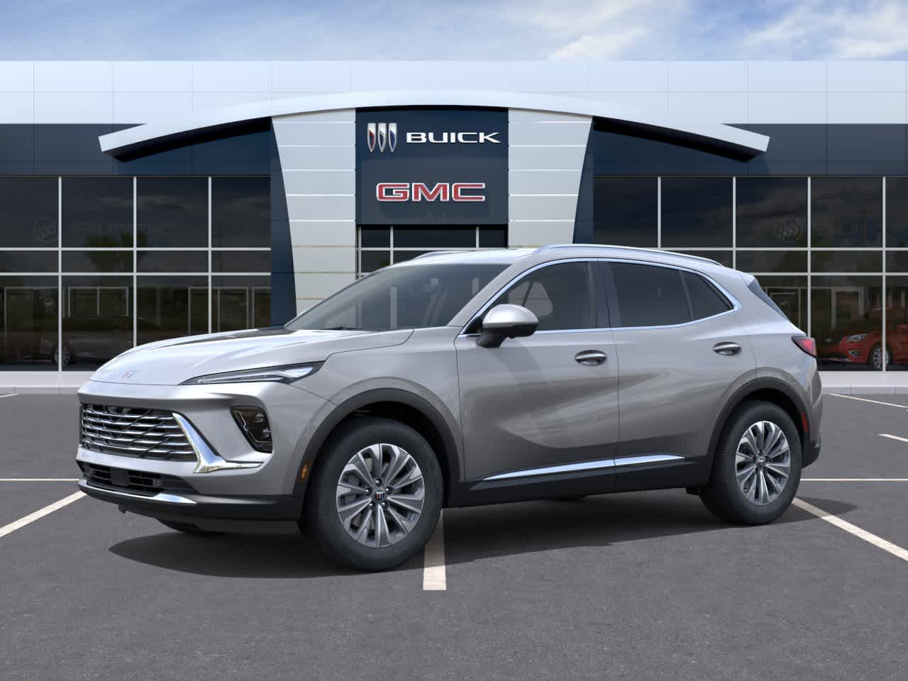 2026 Buick Envision Preferred Moonstone Gray Metallic at Texan GMC Buick