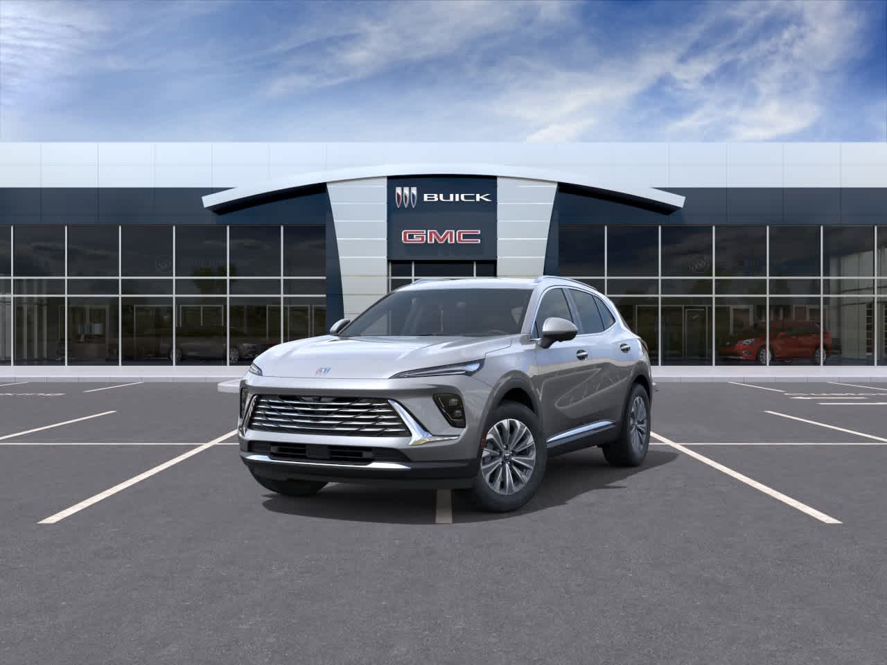 2026 Buick Envision Preferred Moonstone Gray Metallic at Texan GMC Buick