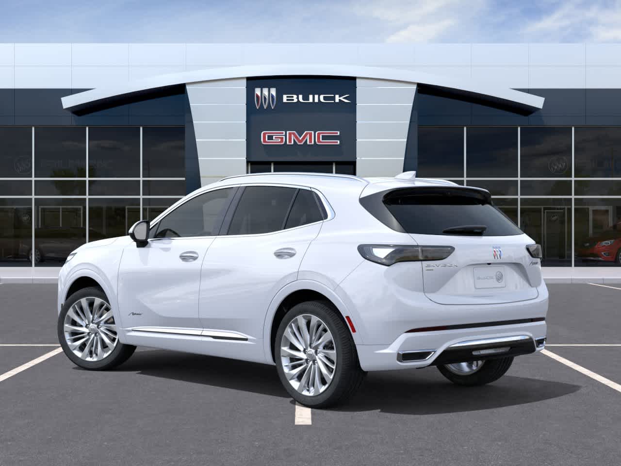 2026 Buick Envision Avenir Iridescent White Tricoat at Texan GMC Buick
