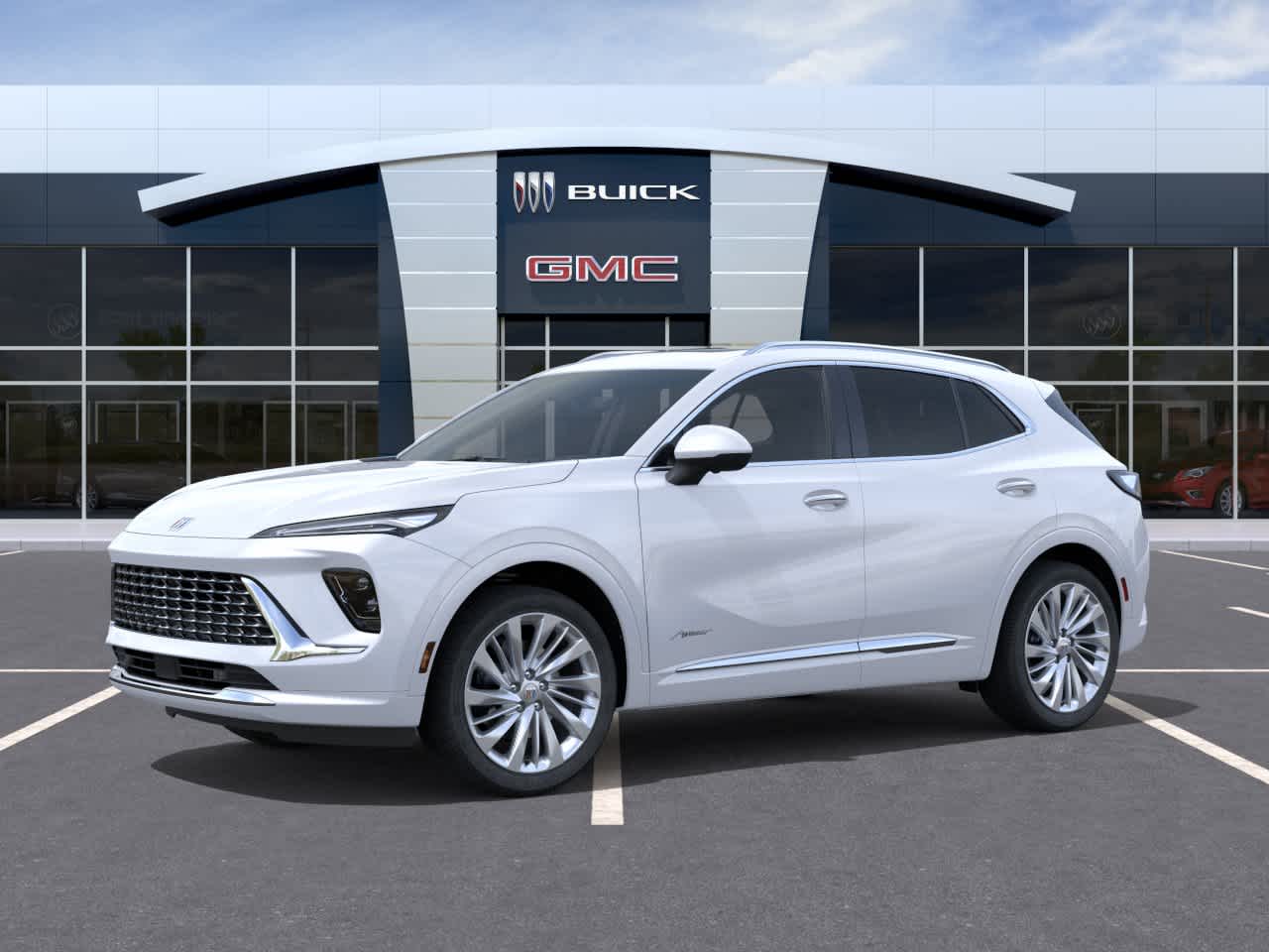 2026 Buick Envision Avenir Iridescent White Tricoat at Texan GMC Buick