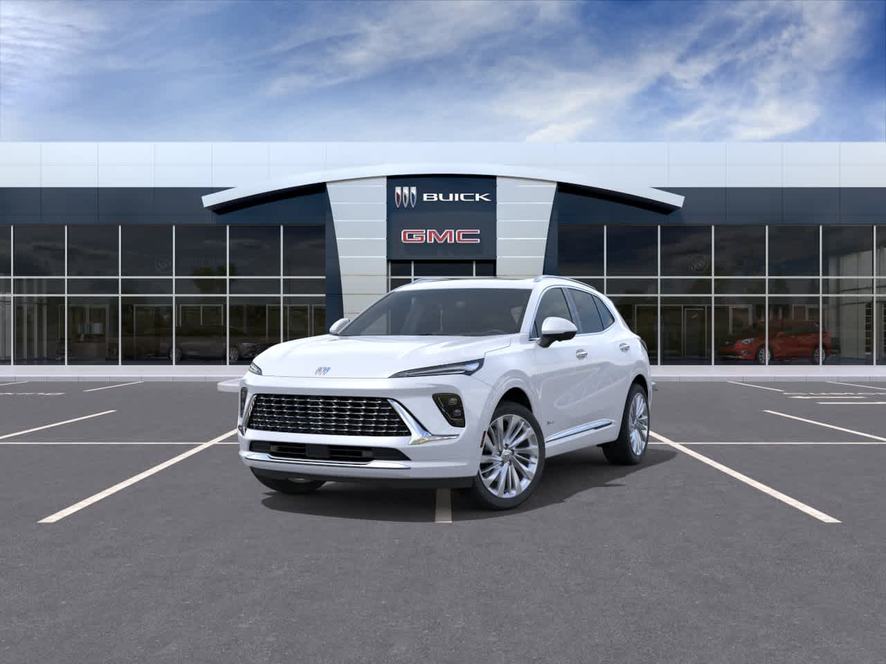2026 Buick Envision Avenir Iridescent White Tricoat at Texan GMC Buick