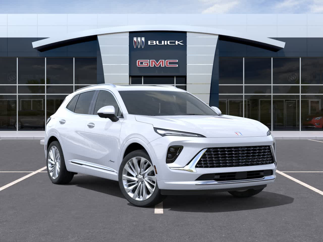 2026 Buick Envision Avenir Iridescent White Tricoat at Texan GMC Buick