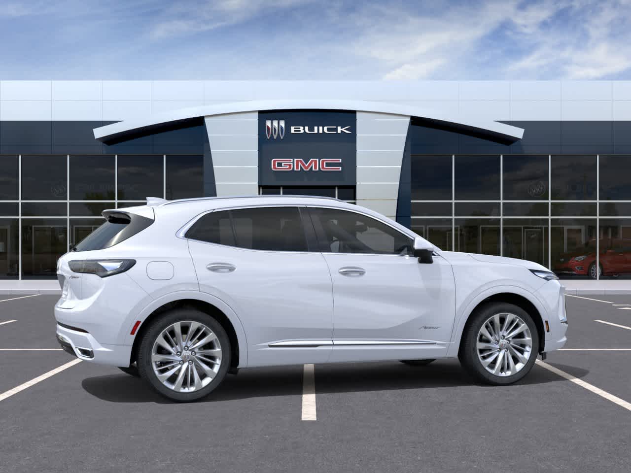 2026 Buick Envision Avenir Iridescent White Tricoat at Texan GMC Buick