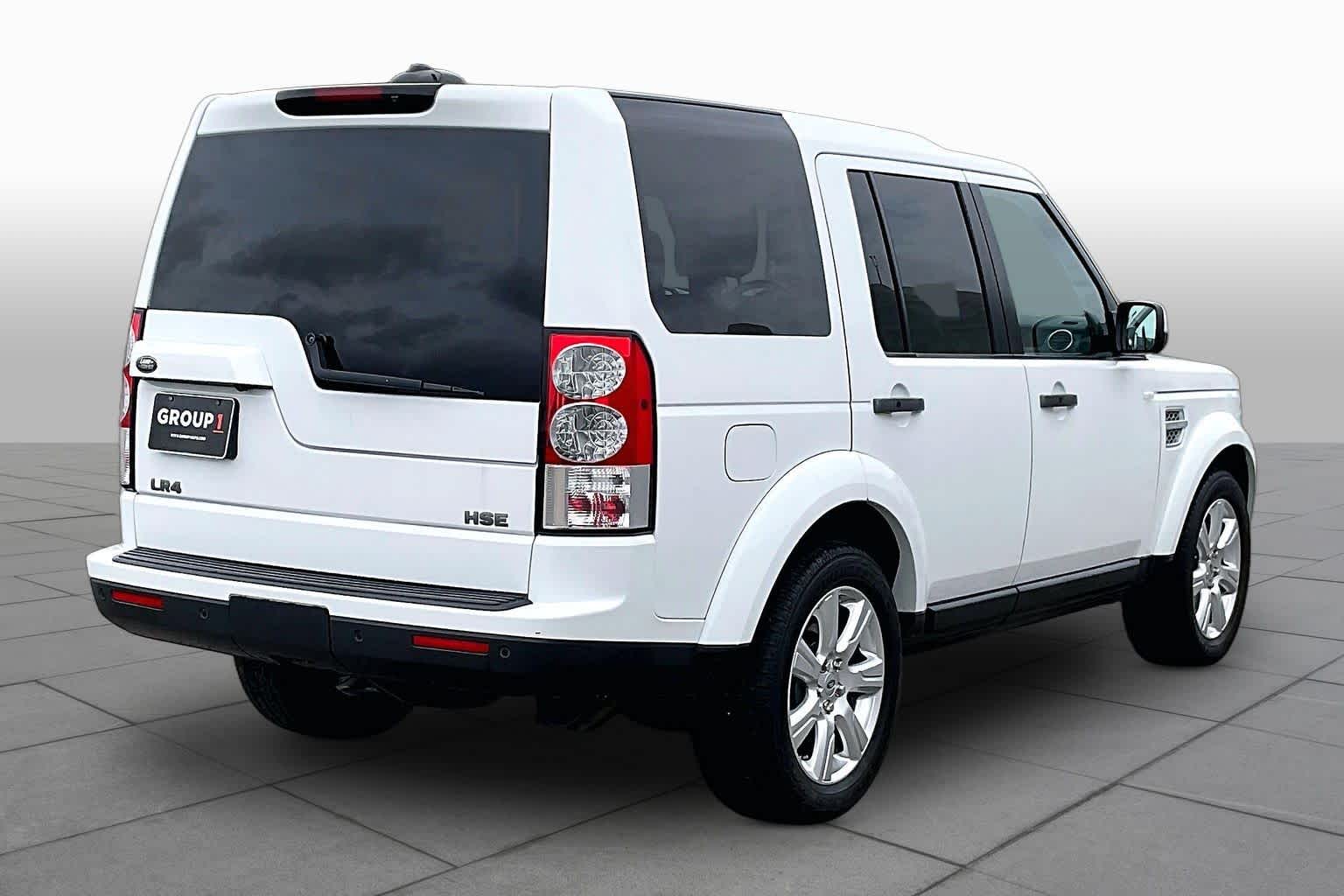 2013 Land Rover LR4 LUX Fuji White at Mac Haik Ford