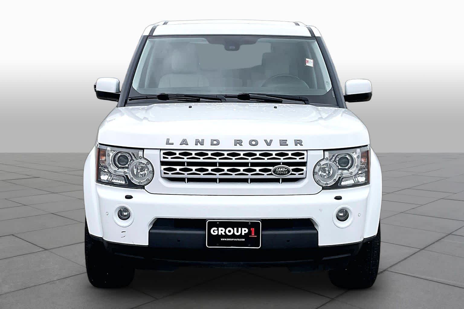 2013 Land Rover LR4 LUX Fuji White at Mac Haik Ford