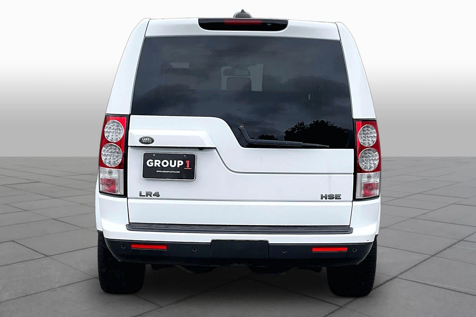 2013 Land Rover LR4 LUX Fuji White at Mac Haik Ford