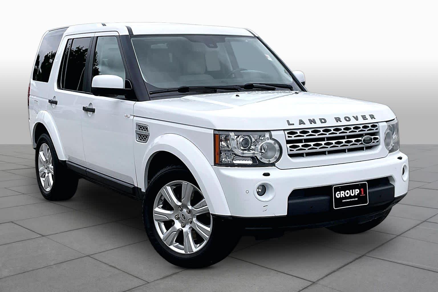 2013 Land Rover LR4 LUX Fuji White at Mac Haik Ford
