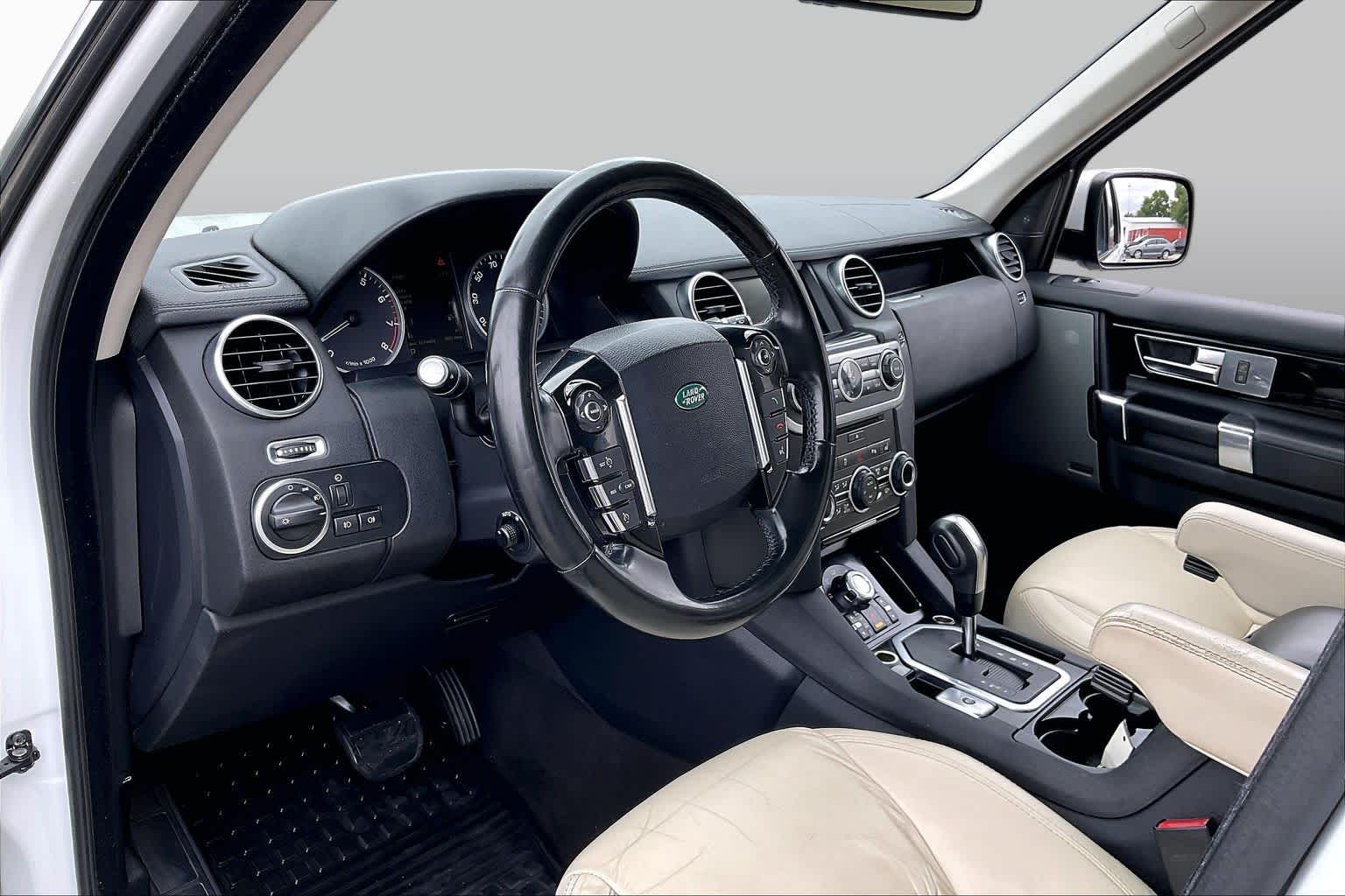 2013 Land Rover LR4 LUX Fuji White at Mac Haik Ford