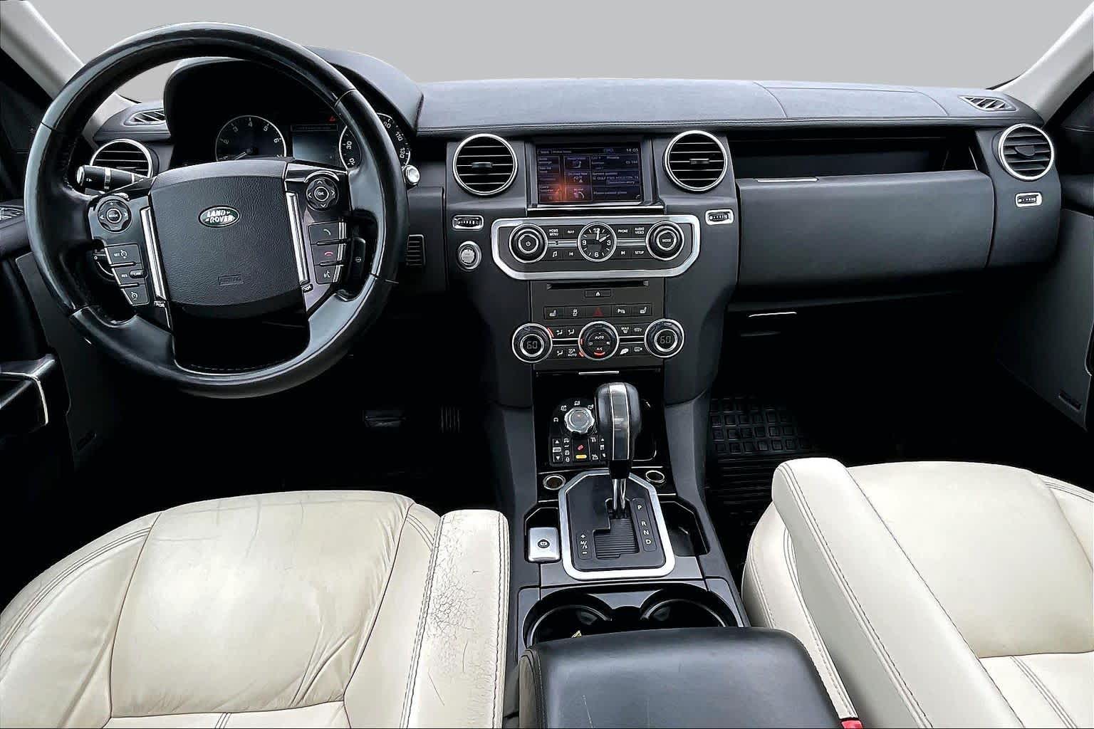 2013 Land Rover LR4 LUX Fuji White at Mac Haik Ford