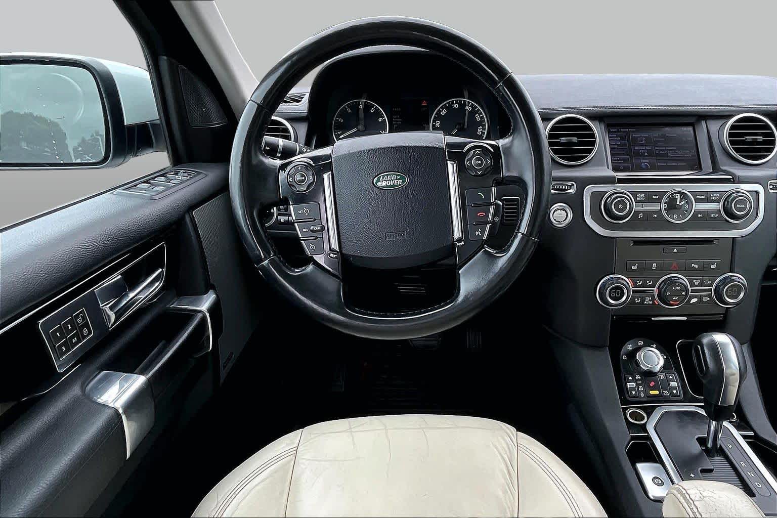 2013 Land Rover LR4 LUX Fuji White at Mac Haik Ford