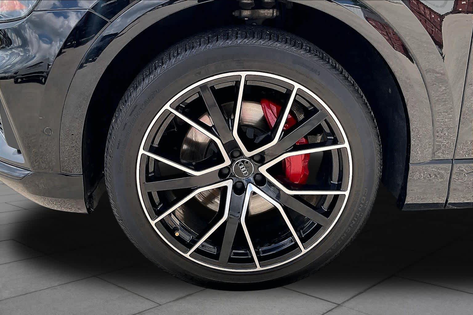 2020 Audi Q8 Premium Plus Orca Black Metallic at Beck & Masten Kia