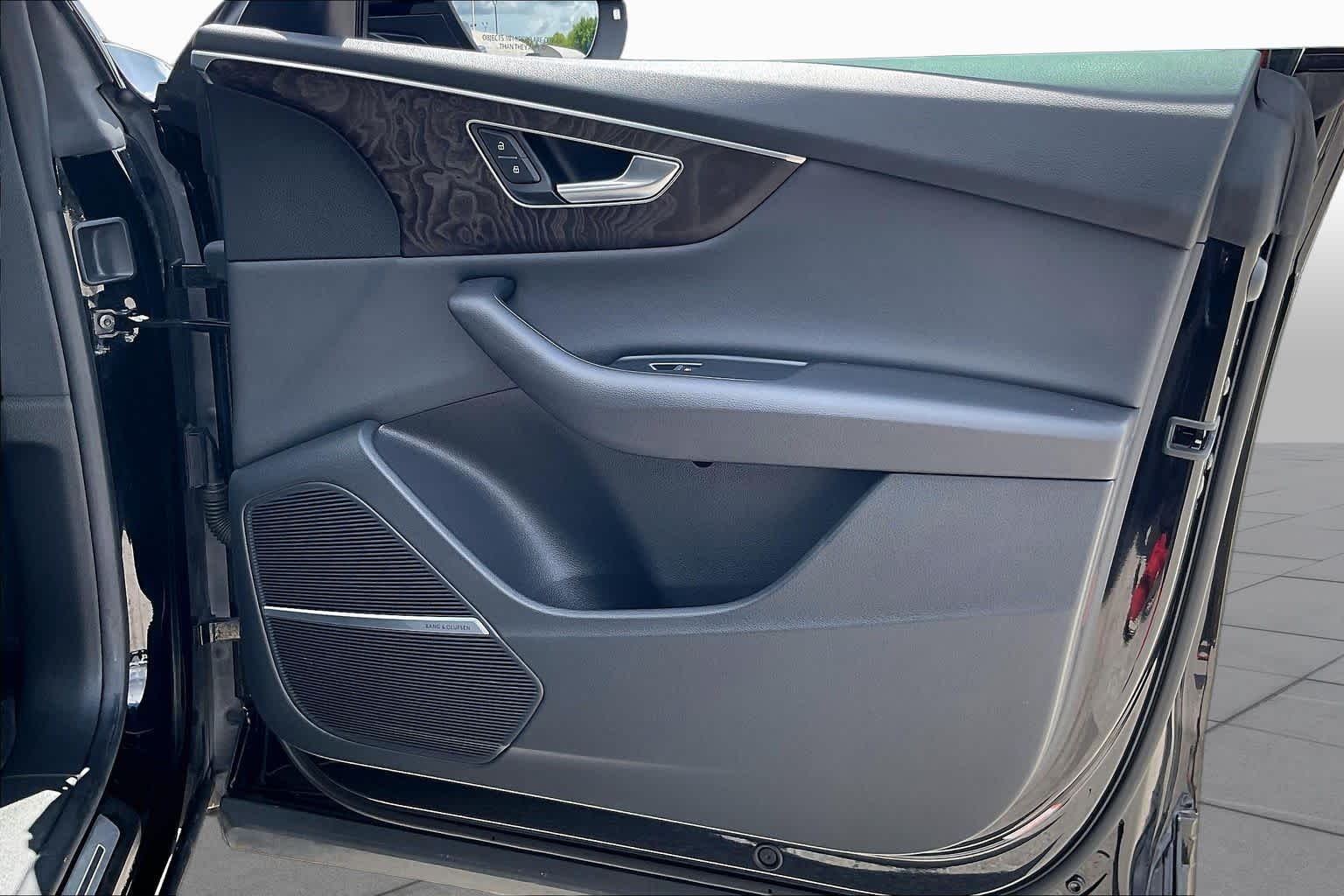 2020 Audi Q8 Premium Plus Orca Black Metallic at Beck & Masten Kia
