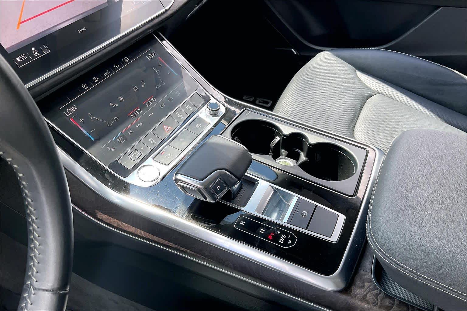 2020 Audi Q8 Premium Plus Orca Black Metallic at Beck & Masten Kia