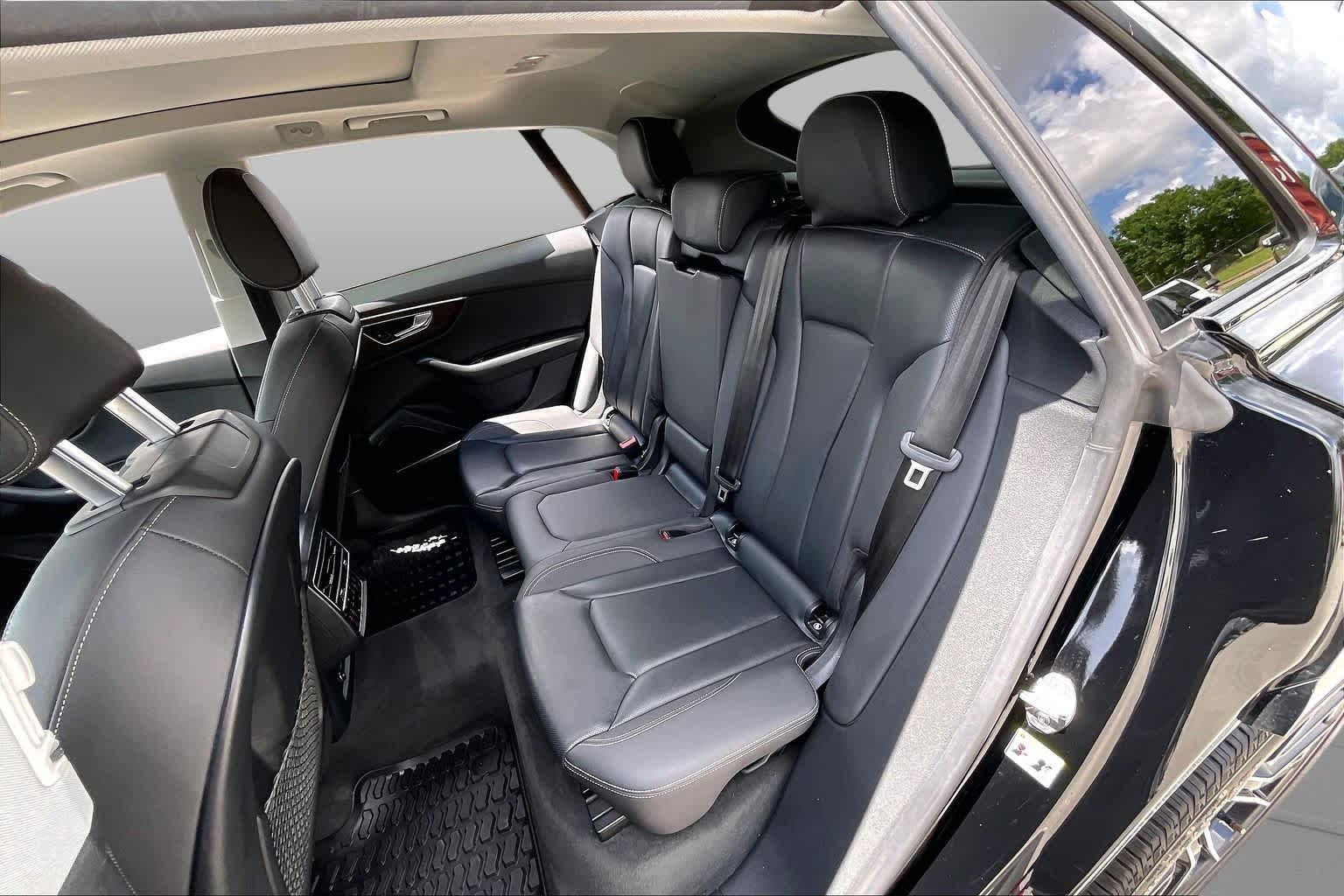 2020 Audi Q8 Premium Plus Orca Black Metallic at Beck & Masten Kia