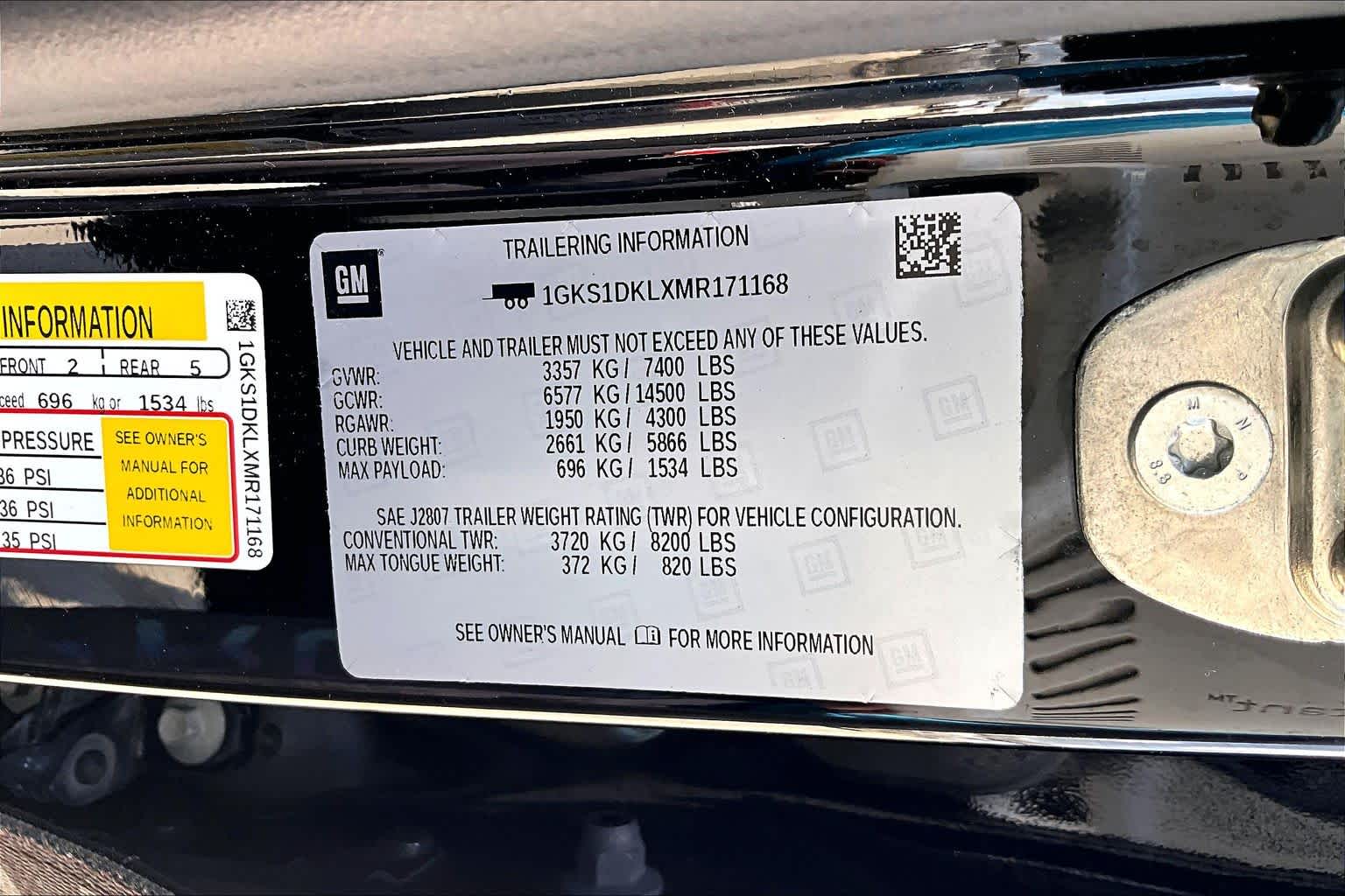 Used 2021 ONYX BLACK GMC Denali image 34