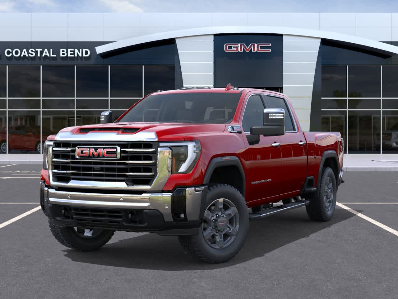 New 2026 Volcanic Red Tintcoat GMC SLT image 6
