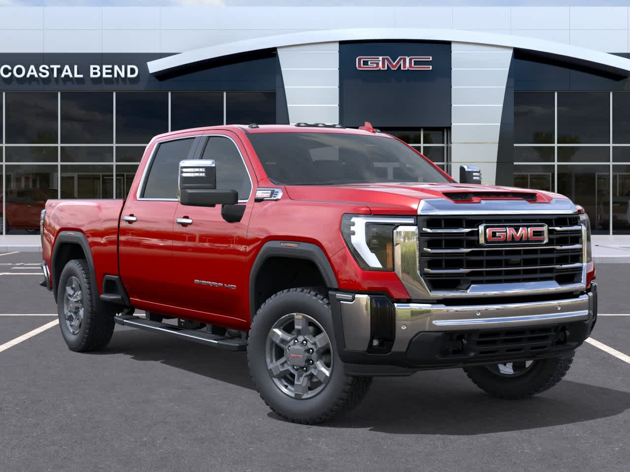 New 2026 Volcanic Red Tintcoat GMC SLT image 7
