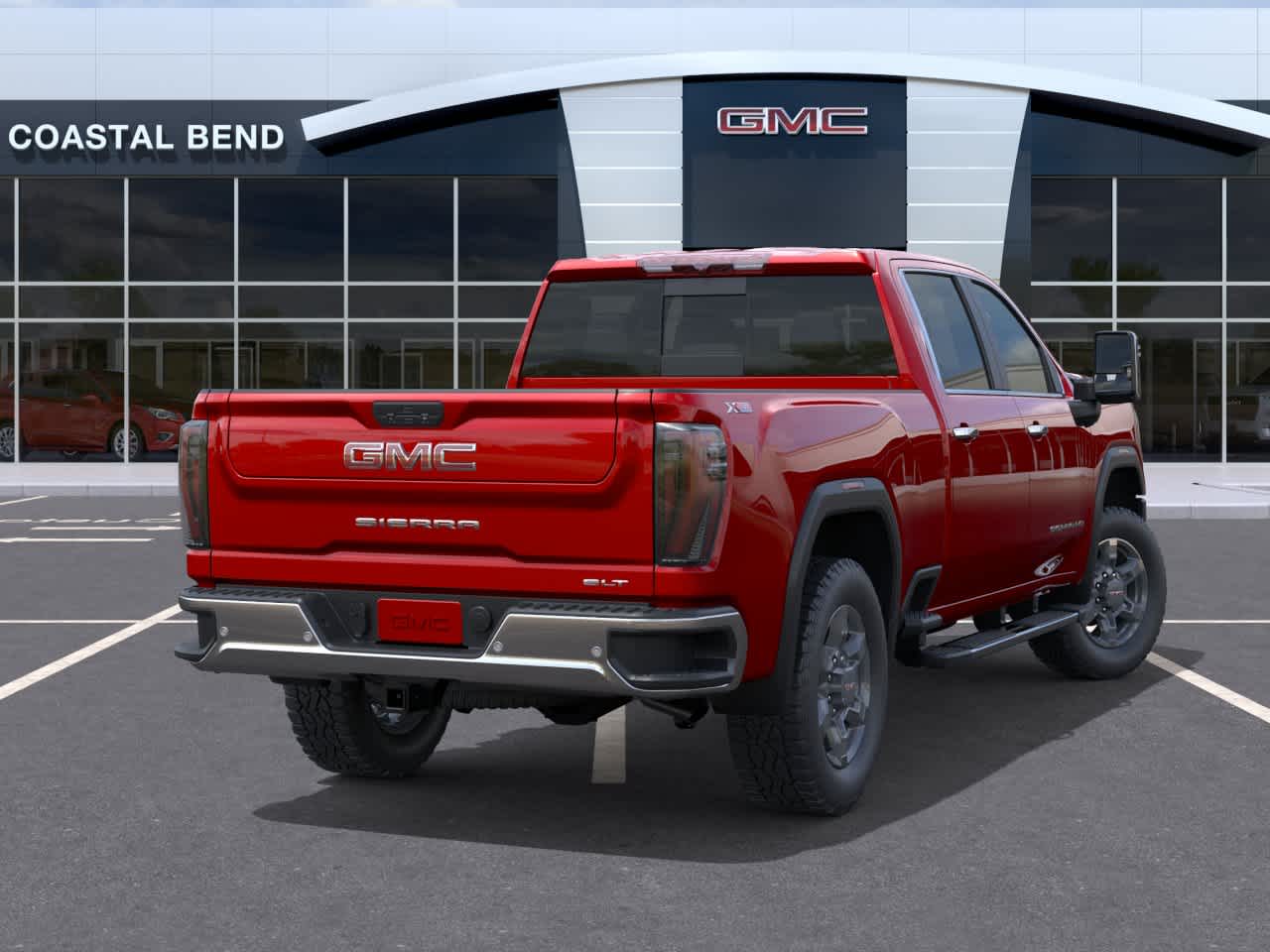 New 2026 Volcanic Red Tintcoat GMC SLT image 4
