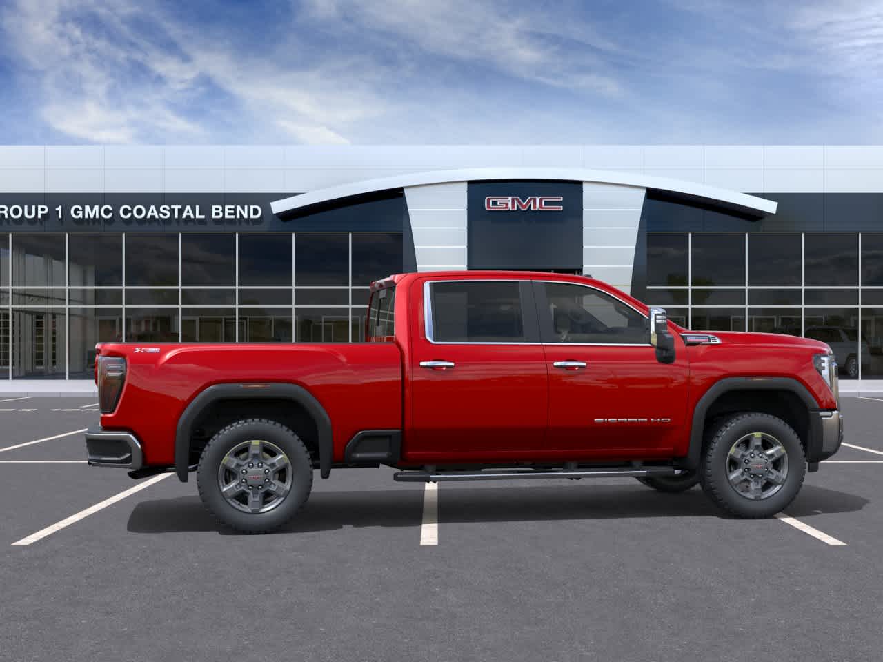New 2026 Volcanic Red Tintcoat GMC SLT image 5