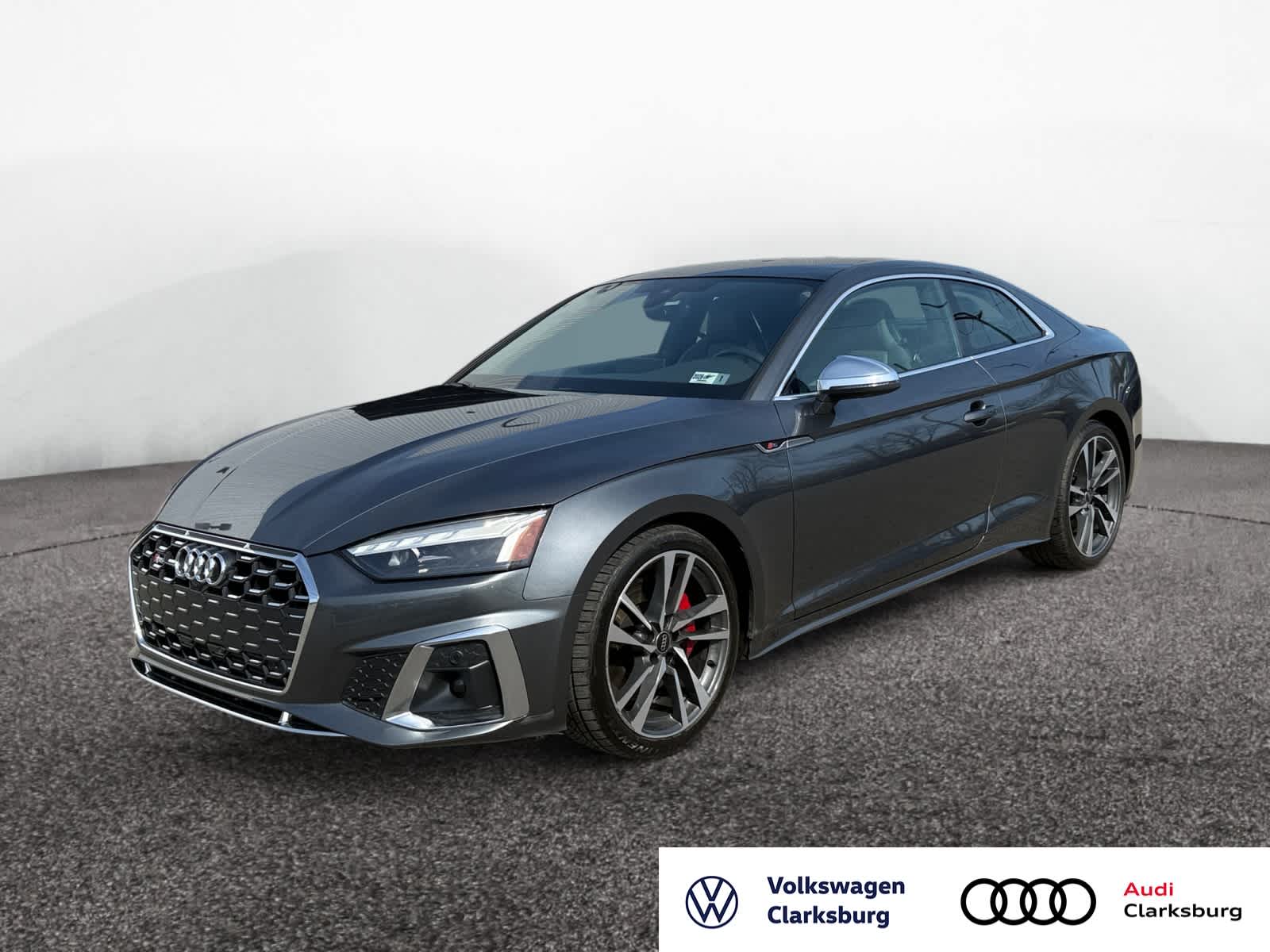Daytona Gray Pearl Effect 2024 Audi S5 3.0T quattro Premium Plus Coupe AWD Coupe All-Wheel Drive 8-Speed Automatic