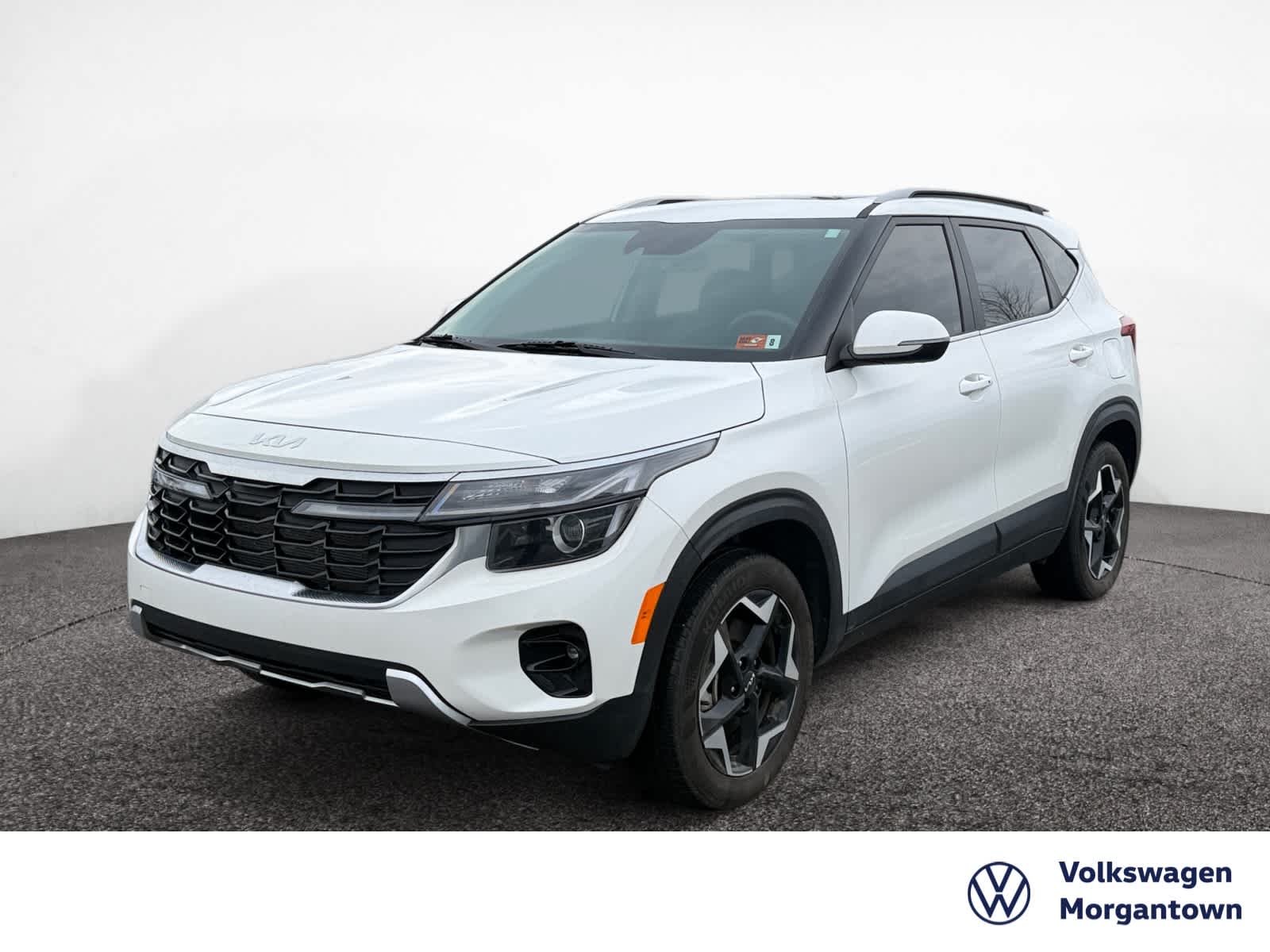 Snow White Pearl 2025 Kia Seltos EX AWD SUV / Crossover All-Wheel Drive Continuously Variable Transmission