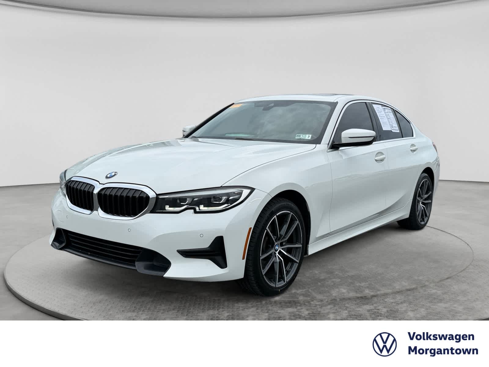 Alpine White 2020 BMW 3 Series Sedan All-Wheel Drive 8-Speed Automatic