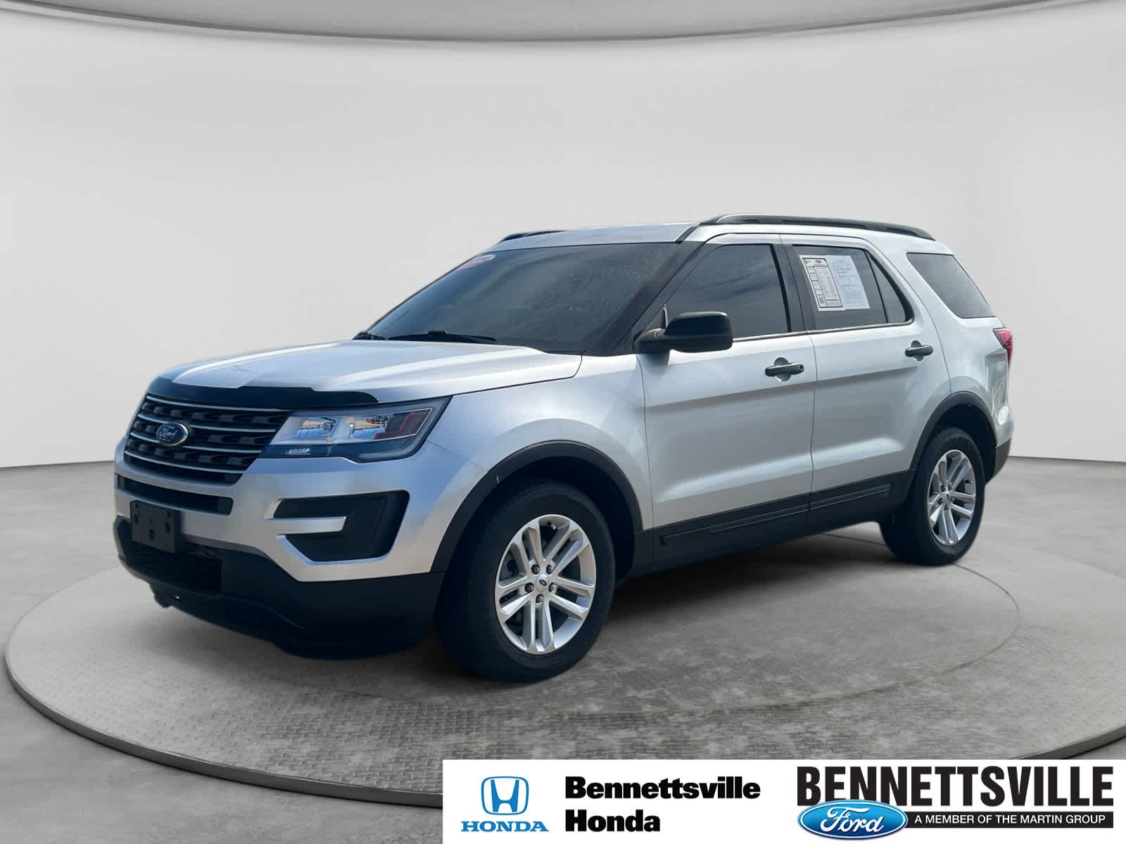 Ingot Silver Metallic 2017 Ford Explorer AWD SUV / Crossover All-Wheel Drive 6-Speed Automatic