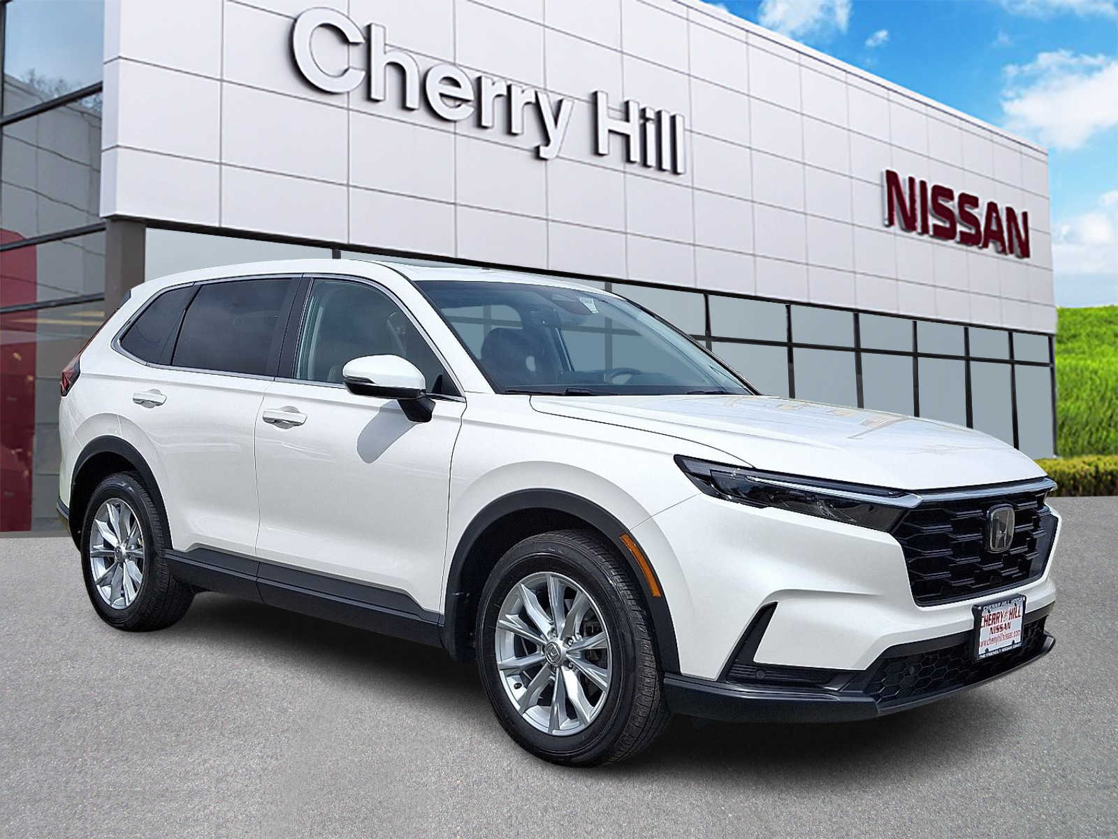 Platinum White Pearl 2024 Honda CR-V EX-L AWD SUV / Crossover All-Wheel Drive Continuously Variable Transmission