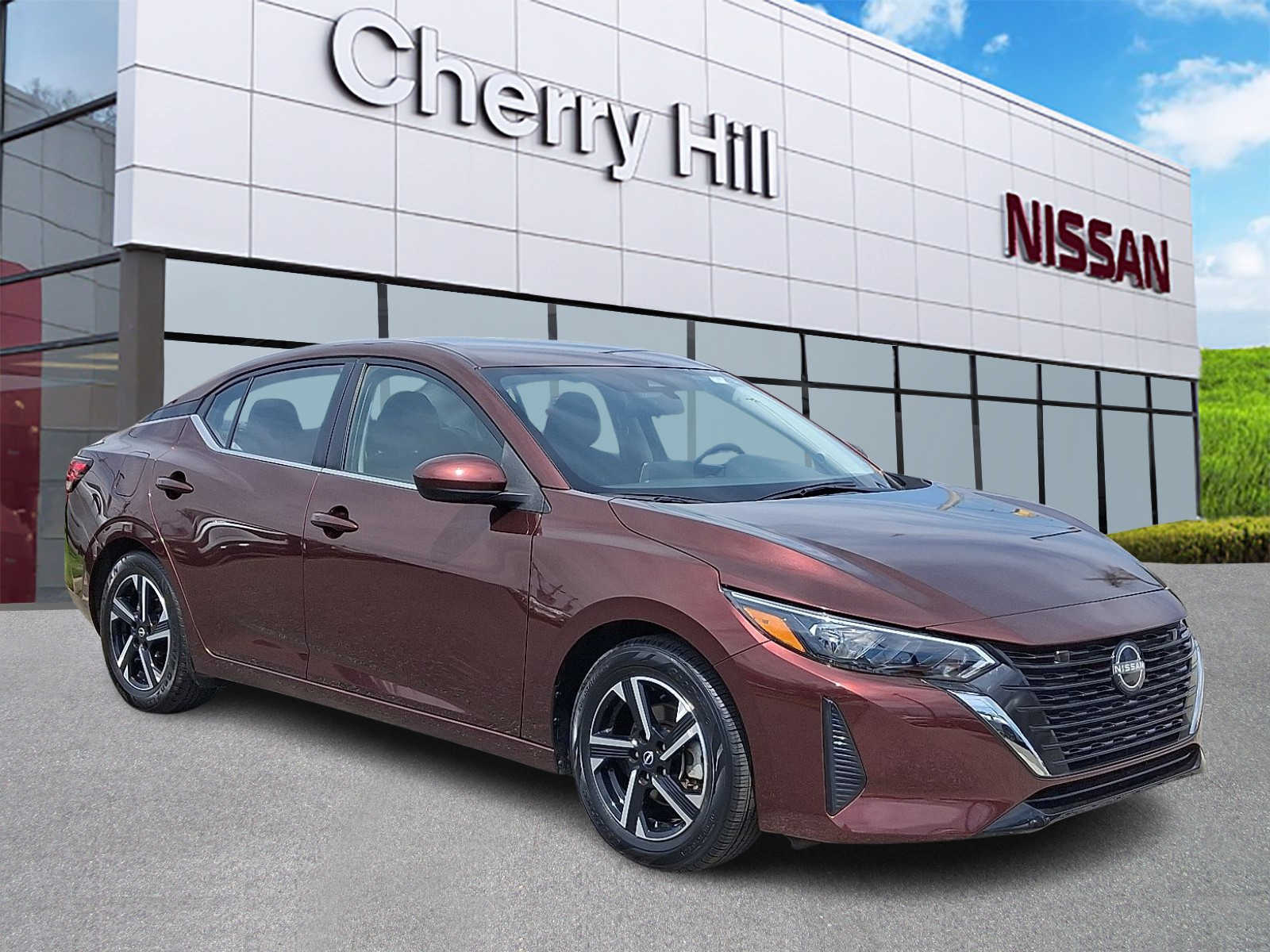 Rosewood Metallic 2024 Nissan Sentra SV FWD Sedan Front-Wheel Drive Continuously Variable Transmission