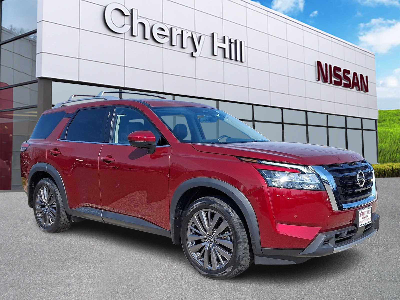 Red (Scarlet Ember) 2024 Nissan Pathfinder SL 4WD SUV / Crossover All-Wheel Drive 9-Speed Automatic