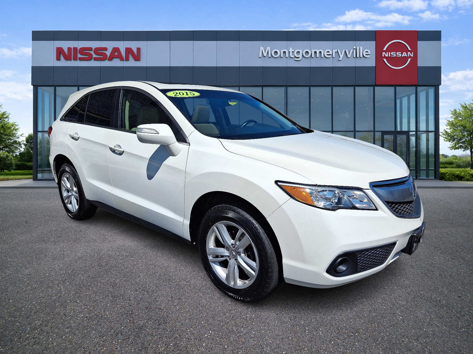 White Diamond Pearl 2015 Acura RDX AWD SUV / Crossover All-Wheel Drive 6-Speed Automatic